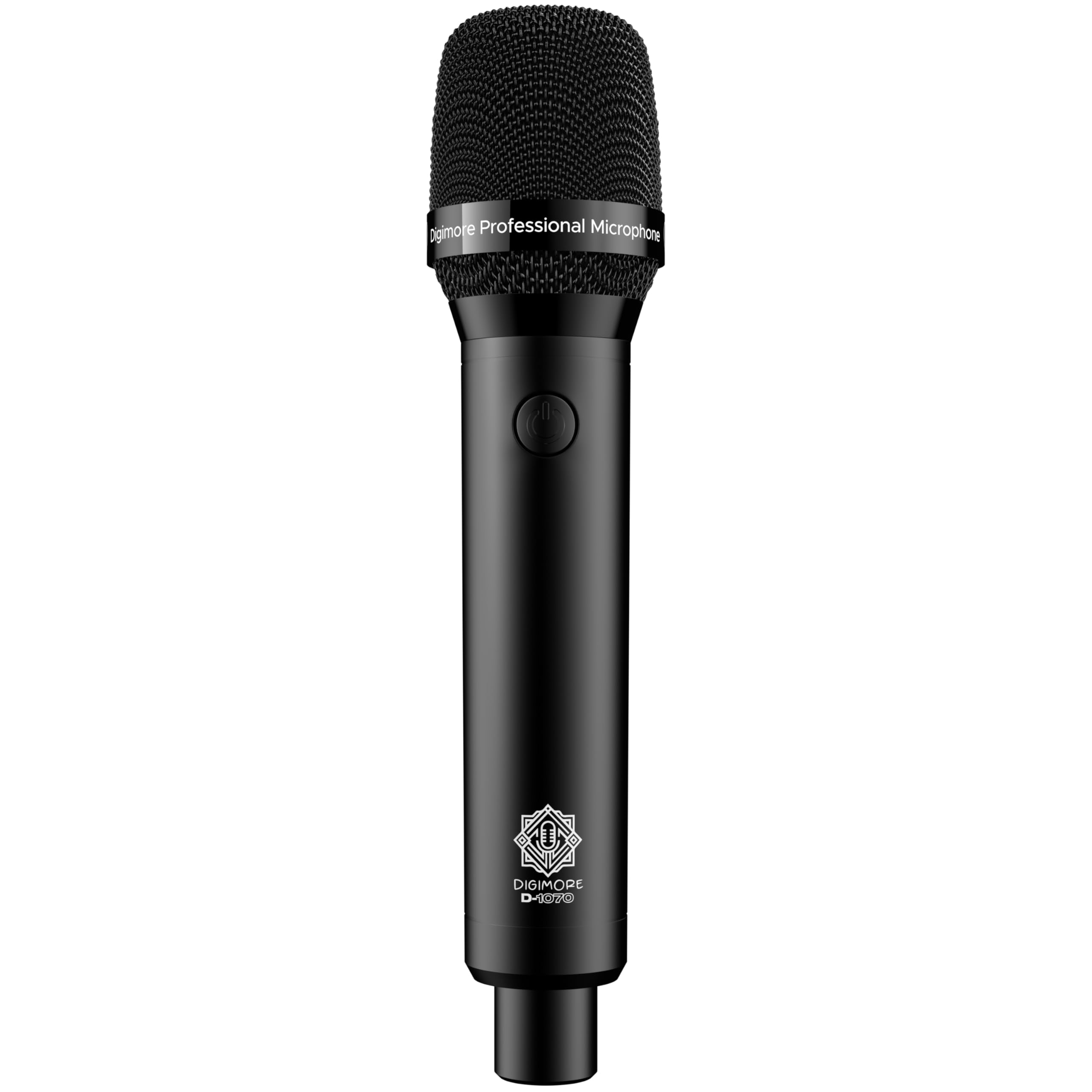 Digimore Professional Xlr Dynamic Microphone | Cardioid Pickup | Neodymium Capsule | 20Ft Xlr Cable & Mic Holder | Ideal For Sin