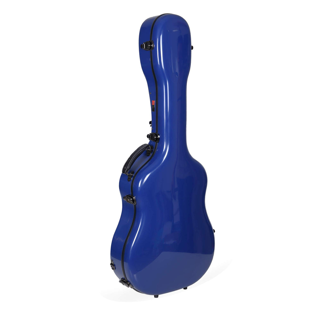 Crossrock Deluxe Fiberglass Case For 40''/41'' Dreadnought Acoustic Guitars-Navy Blue(Crf2021Dnvbl)