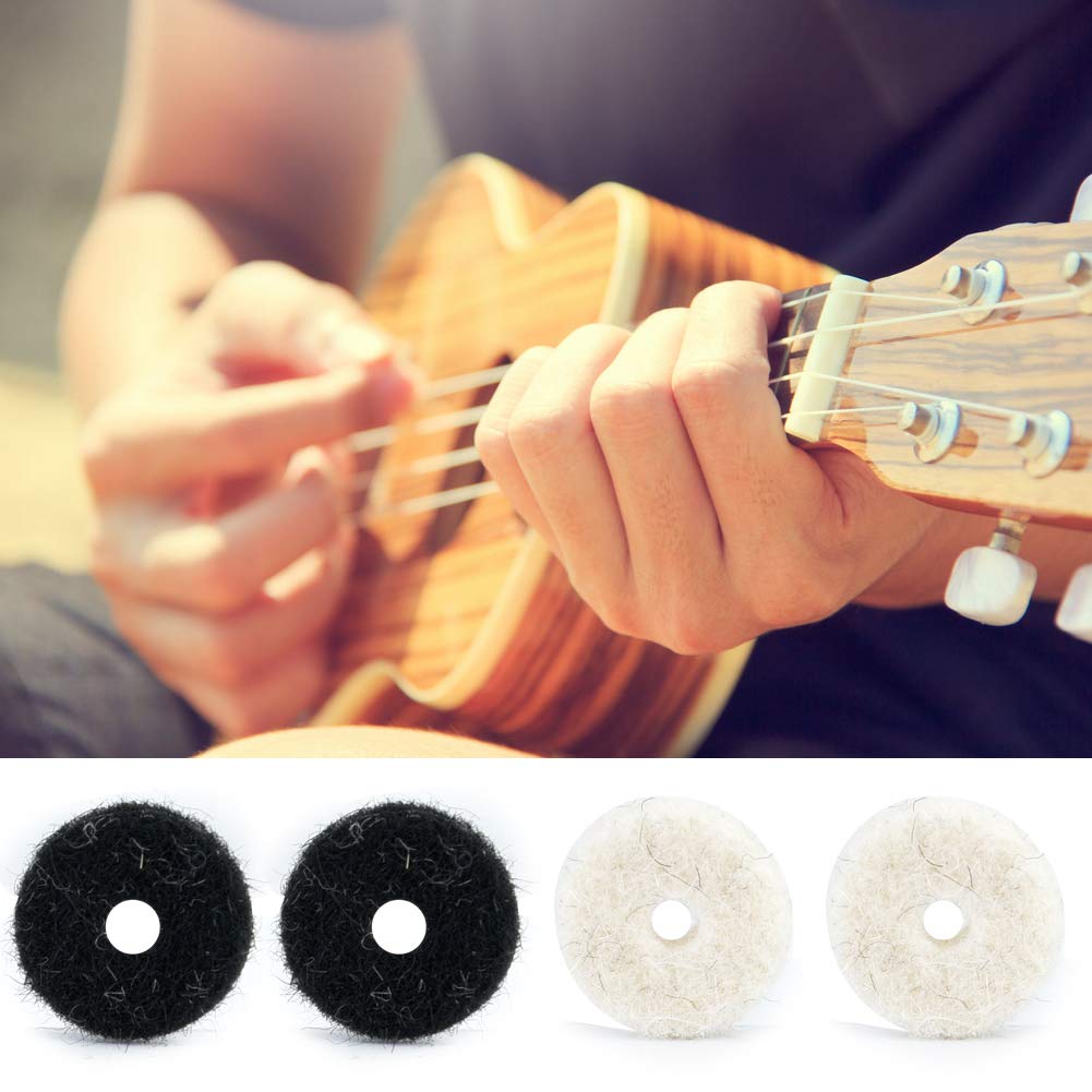 Guitar Strap Locks, Strap Button Felt Washer Guitar Tail Nail Washer Strap Lock Pad Felt Washers Guitar Parts Guitar Replacement