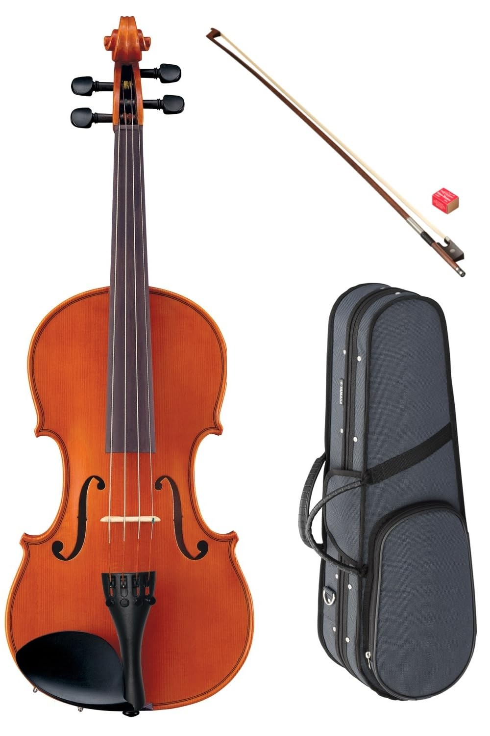Yamaha V5Sc Acoustic Violin  1/4 Size, Natural Wood Finish, Lightweight And Sturdy Construction, Comfortable Fingerboard Action,