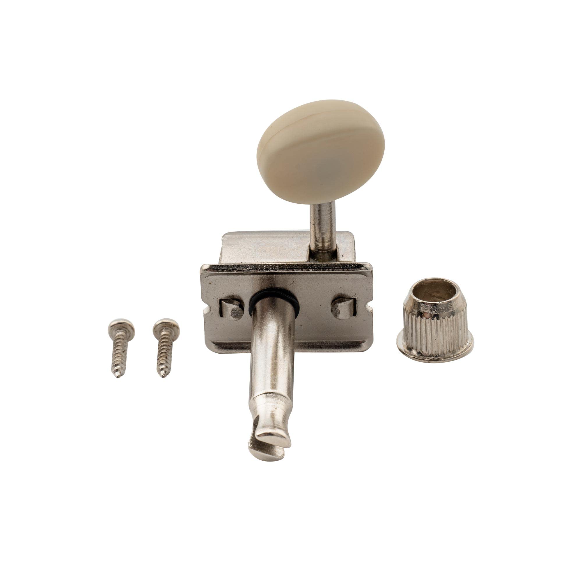 Musiclily Pro Vintage 6-in-Line Guitar Tuners Split Shaft Machine Heads Tuning Pegs Keys Set for Squier Classic Vibe Fender Stra