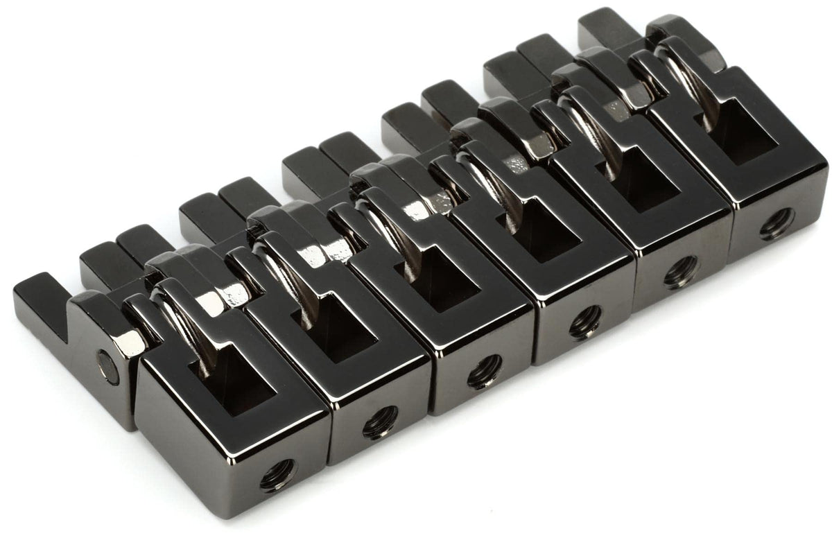 Floyd Rose Special Series Bridge Saddle Sets - Black Nickel