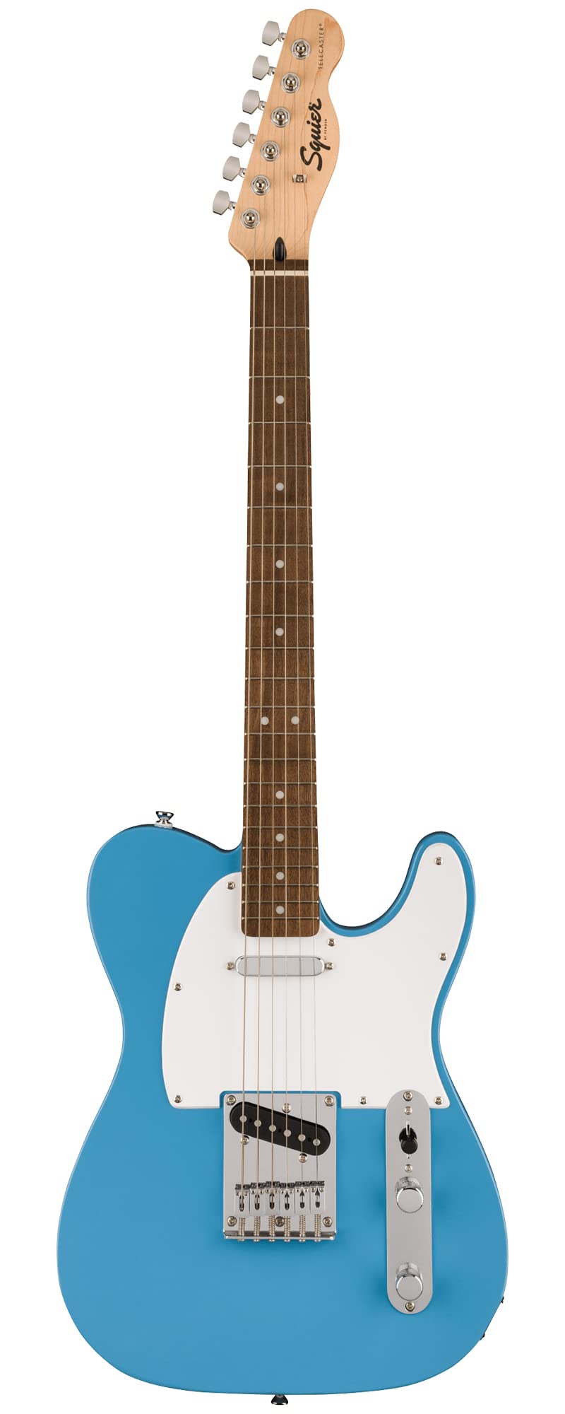 Fender Squier Sonic Telecaster - California Blue Bundle with Amp, Tuner, Strap, Cable, Picks, and Austin Bazaar Guitar DVD