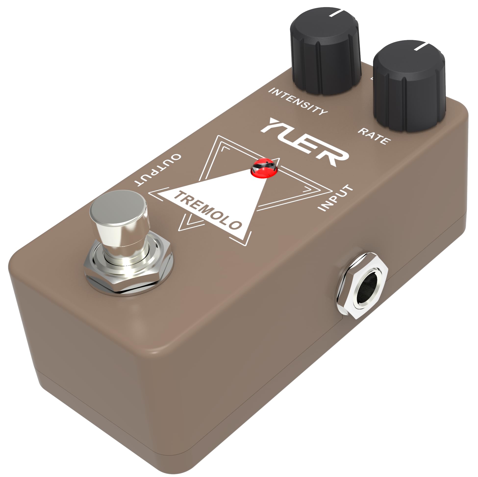 Tremolo,Guitar Pedal,Electric Guitar Effects Pedal for Guitars and Bass Effect Pedals Mini Single Type DC 9V True Bypass