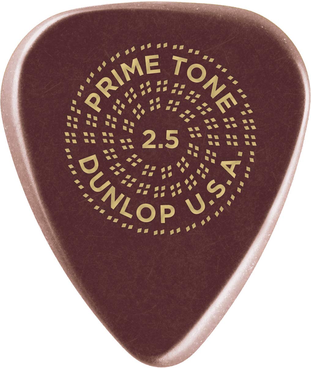 Jim Dunlop Dunlop Primetone Standard 2.5Mm Sculpted Plectra-3 Pack (511P2.5)