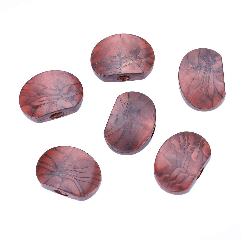 Guitar Tuning Buttons Brown, 6Pcs Guitar Tuning Peg Tuners Machine Head Replacement Tuner Buttons Knobs Set for Guitar Accessory