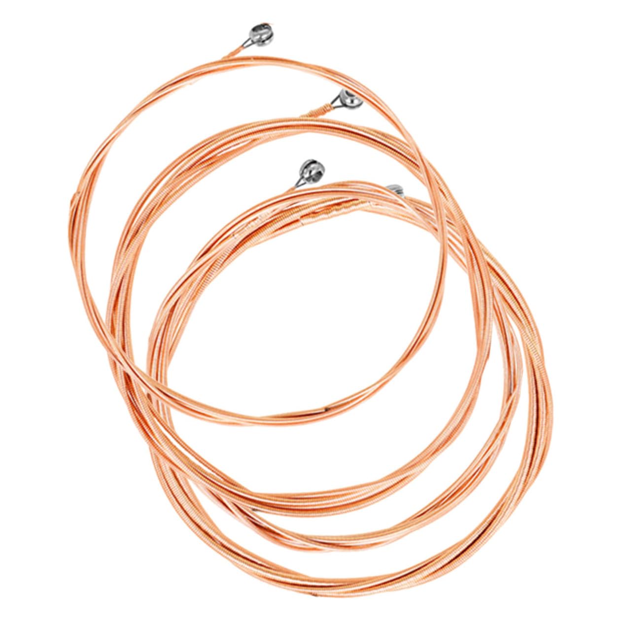 Joinpaya 4Pcs Bass Strings Tapewound Wrapped Strings For Acoustic Bass Guitar Accessories
