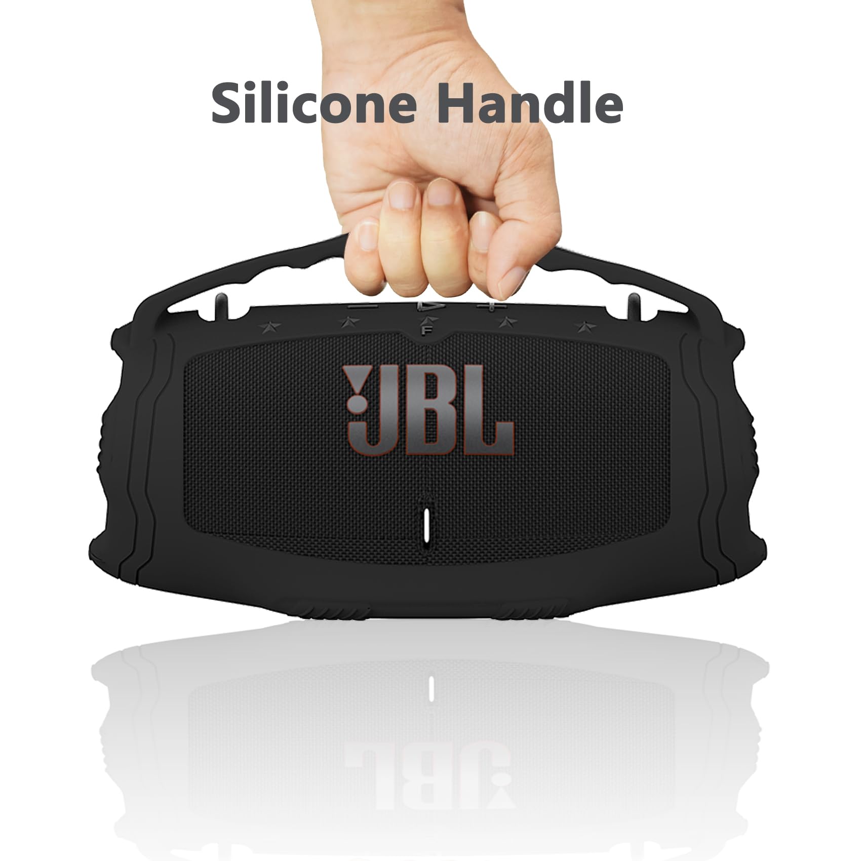 Silicone Cover Case for JBL Xtreme 4 Portable Bluetooth Speaker, Protective Skin Holder for JBL Xtreme 4 Portable Bluetooth Spea