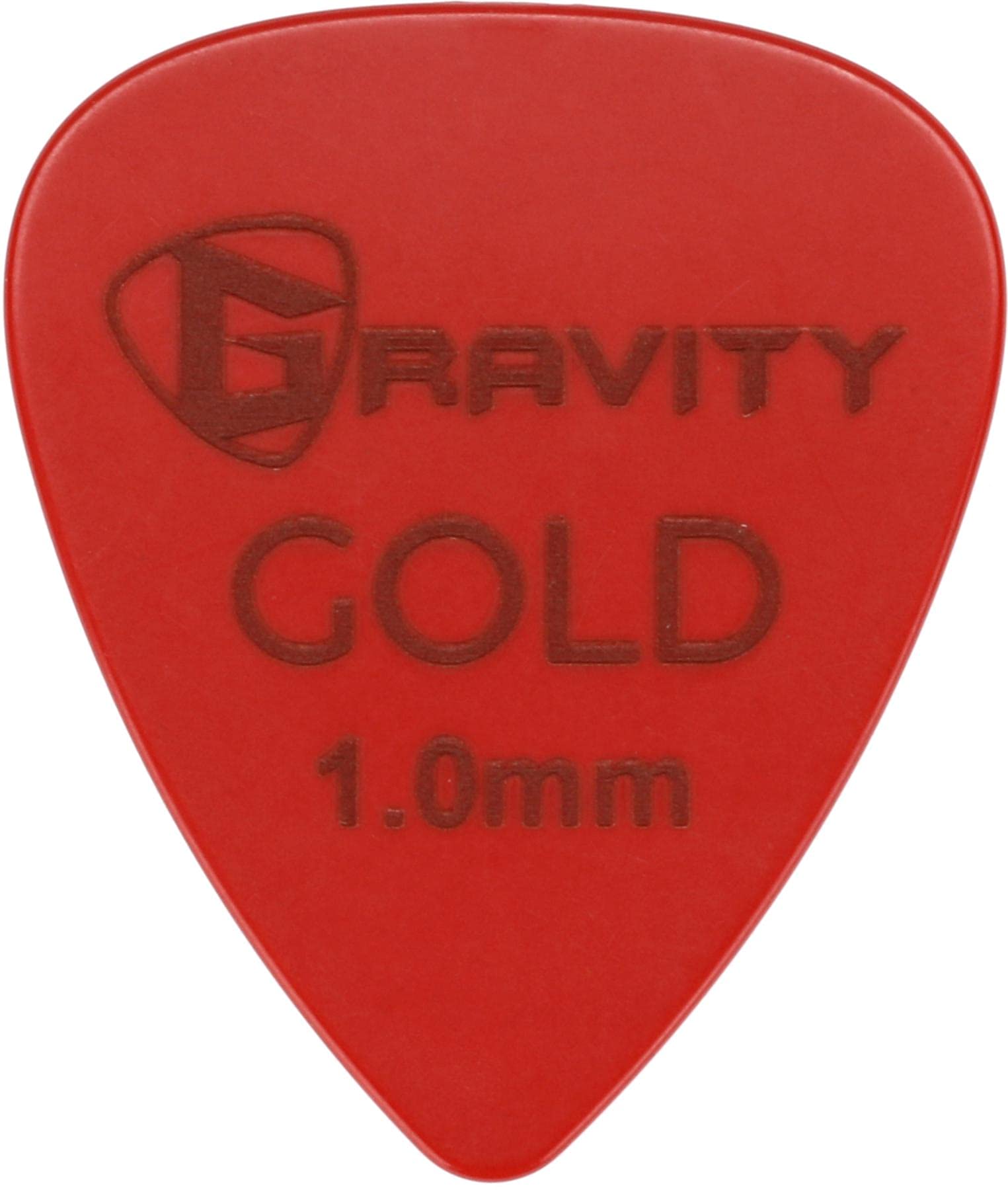 Gravity Gold Series Guitar Picks - Ideal For Beginners & Professionals - Pack Of 4