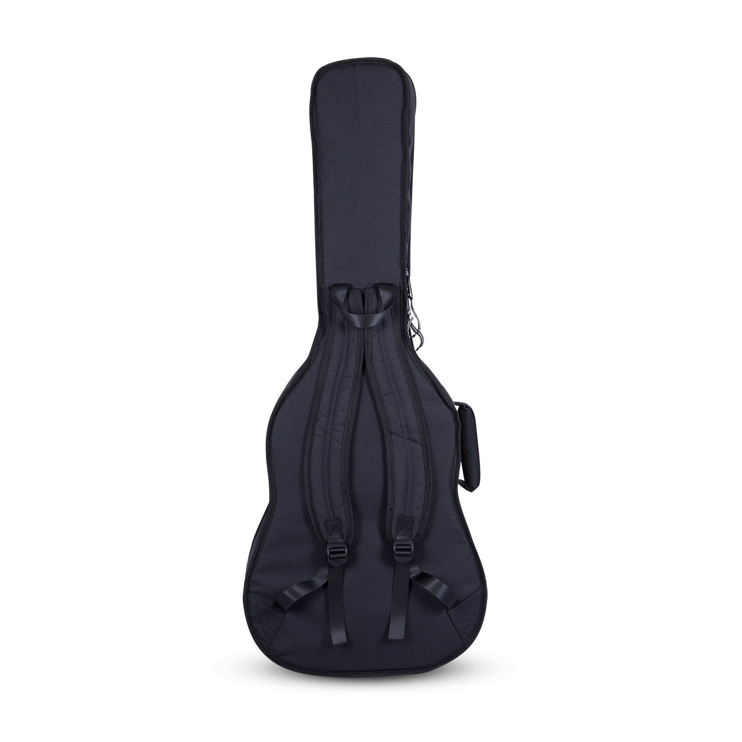 Crossrock 4/4 Classical Guitar Bag with 10mm Padded Backpack Straps, Silk Grey (CRSG106CSG)