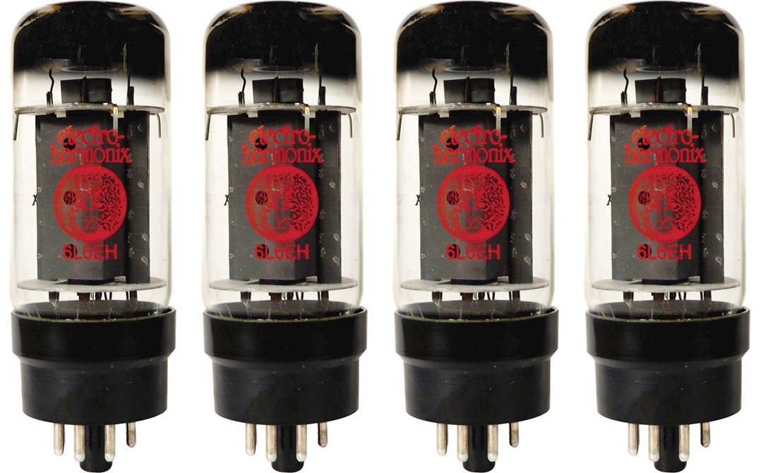 Electro-Harmonix 6L6EH Power Vacuum Tube, Platinum Matched Quad