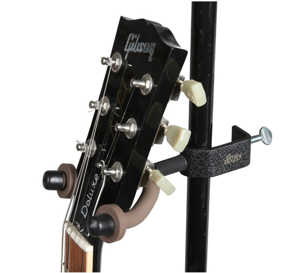 String Swing Mic Stand Guitar Hanger Holder For Electric Acoustic And Bass Guitars - Stand Accessories For Home Or Studio - Keep