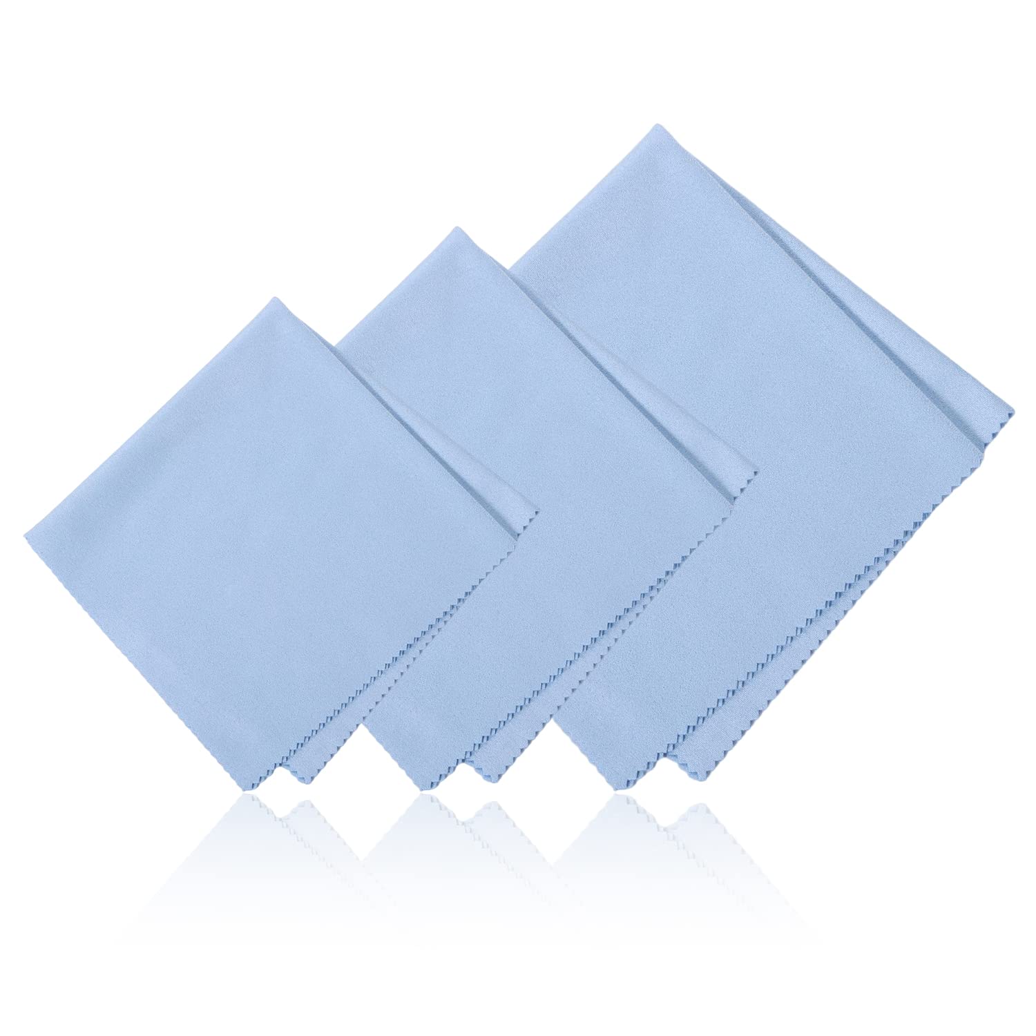 3Pcs Instruments Cleaning Cloth, Soft Microfiber Universal Clean Cloth Instrument Polishing Cloth Suitable For Guitar Violin Pia