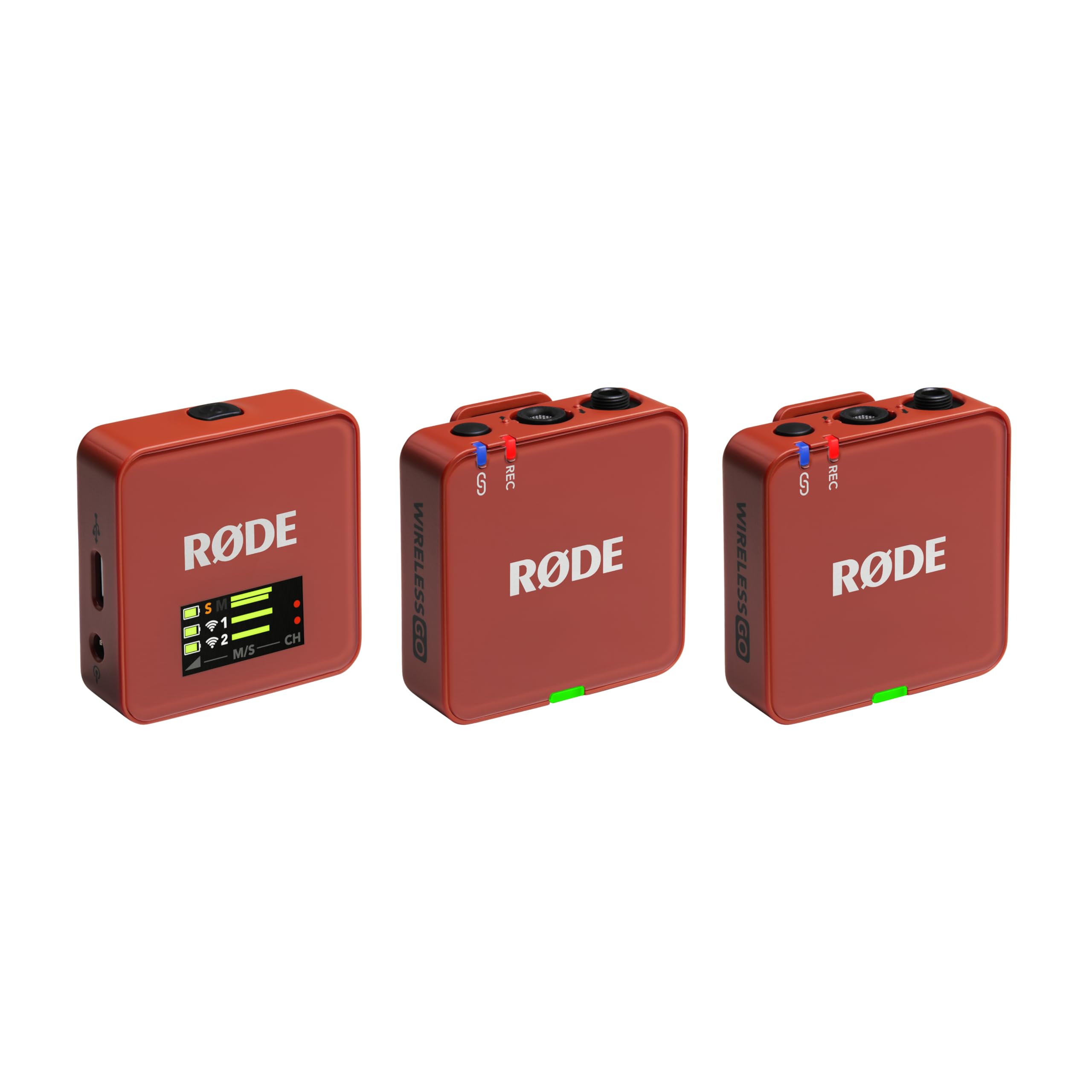 RDE Wireless GO (Gen 3) - Compact Wireless Mic - Pristine Audio, 32-bit Float Recording, Automatic Level Control, for Phones, Ca