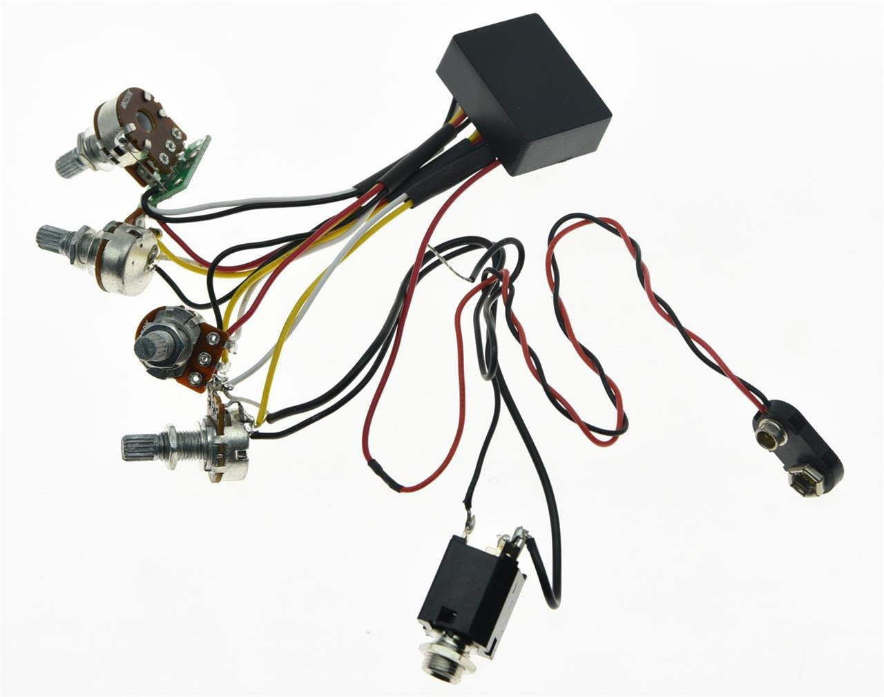 Kaish Prewired 2 Band Active Passive Eq Equalizer Electric Bass Preamp Circuit