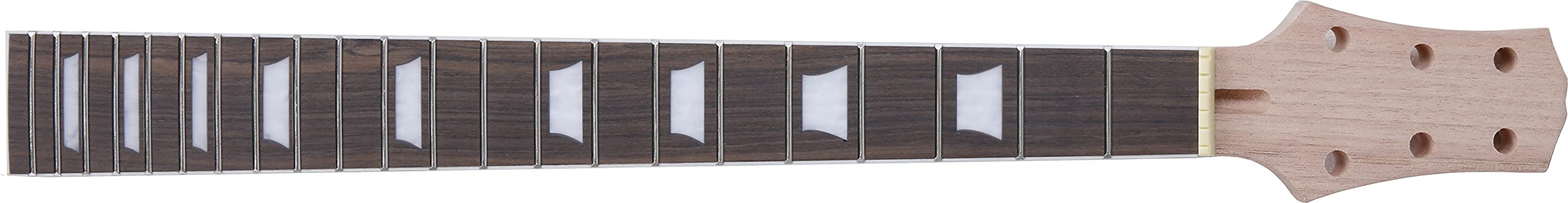 Leo Jaymz DIY Single Cut Electric Guitar Kits with Mahogany Body and Neck - Rosewood Fingerboard and All Components Included (LP