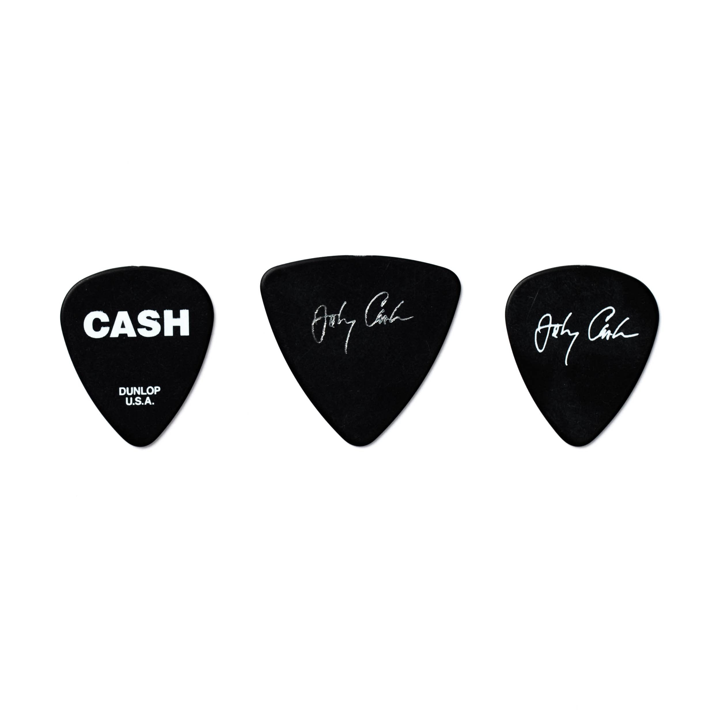 Jim Dunlop Medium-6 Johnny Cash Legend Pick Tin (26903152201)