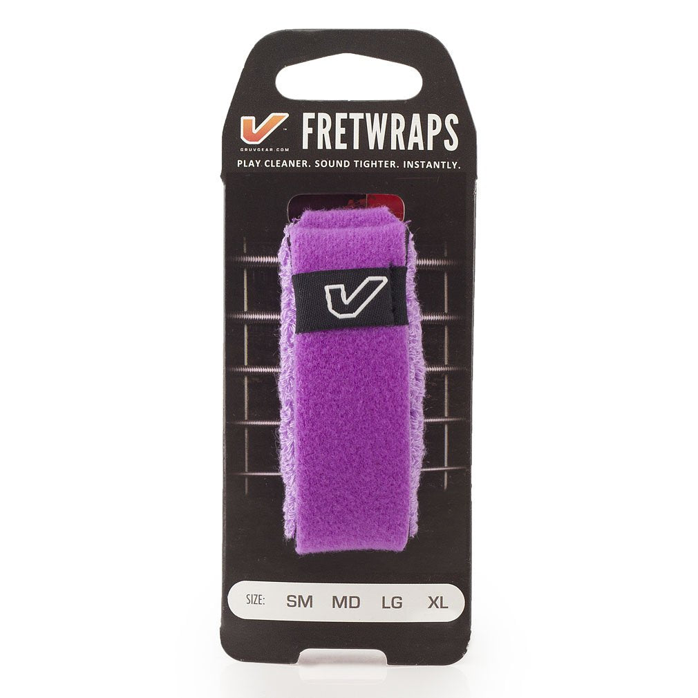 Gruv Gear Fretwraps Hd 'Gem' String Muter 1-Pack (Purple, Small) (Fw-1Pk-Pur-Sm)