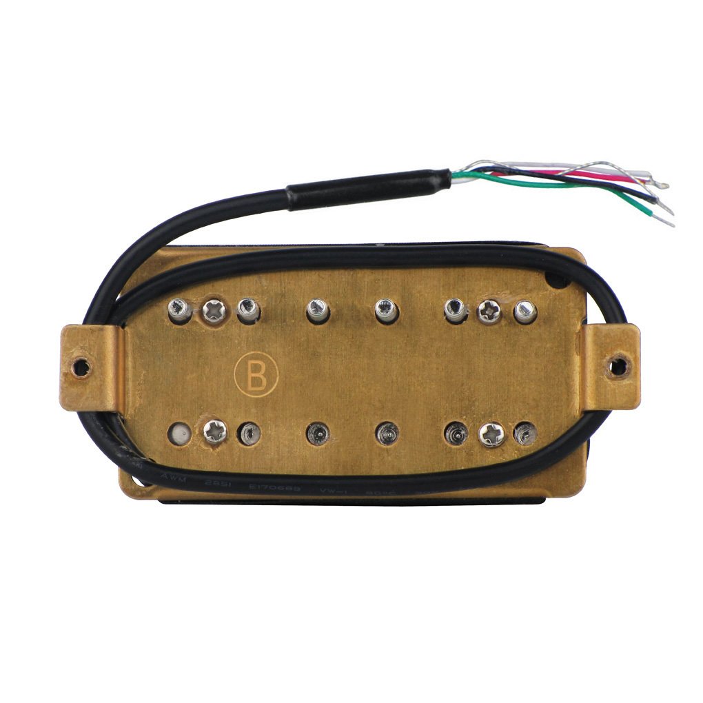 FLEOR Electric Guitar Humbucker Pickups Ceramic Double Coil Guitar Bridge Pickup & Neck Pickups Set-White