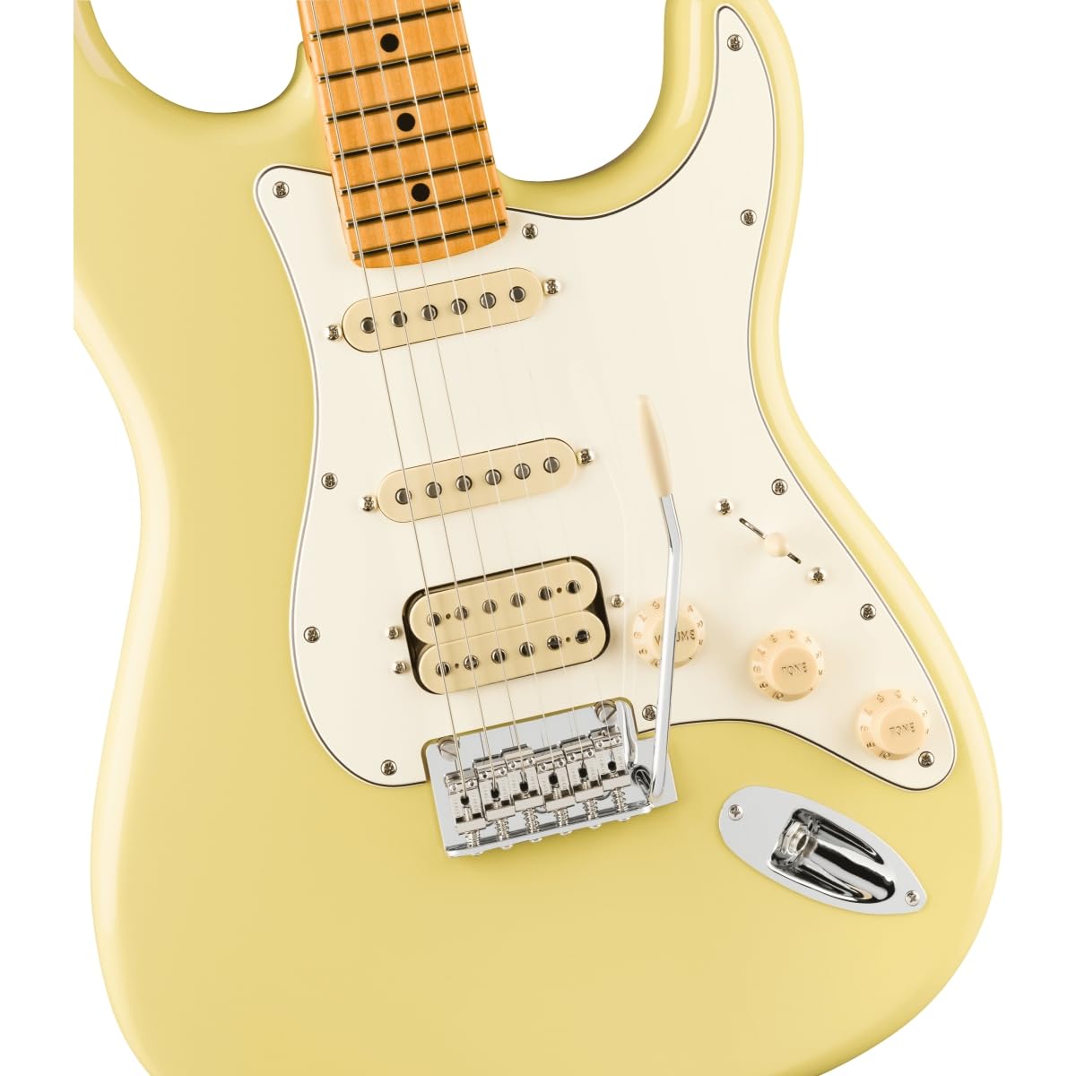 Fender Player II Stratocaster HSS, Maple Fingerboard, Hialeah Yellow