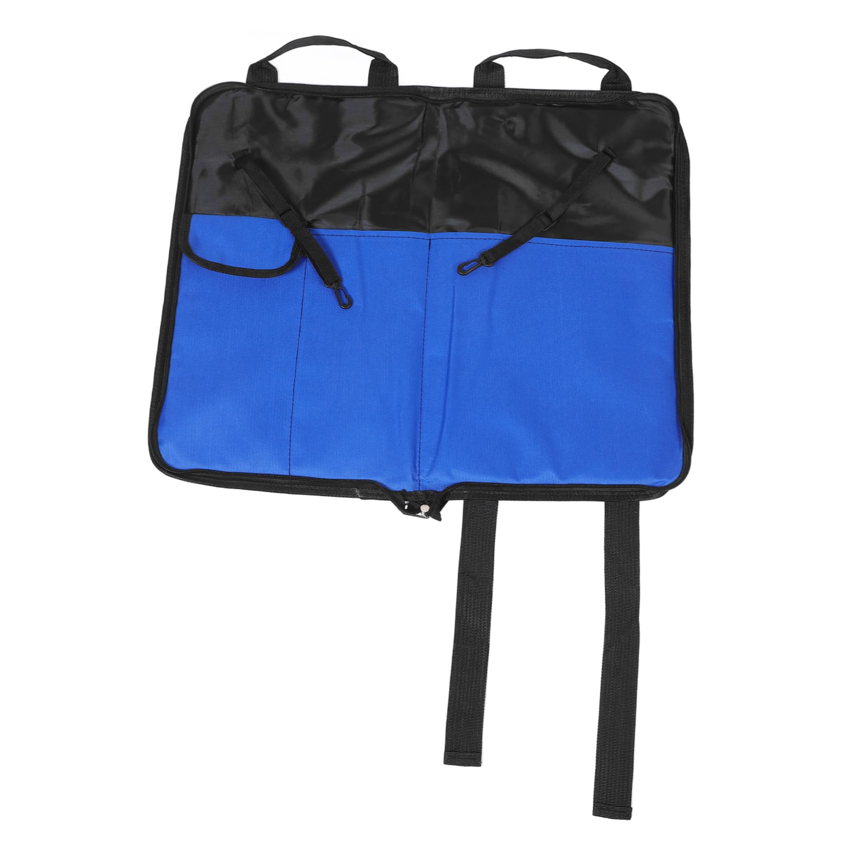 Besportble Sturdy 600D Oxford Drum Stick Bag Portable Double Shoulder Drumstick Holder Adjustable Strap Practical Drumstick Stor