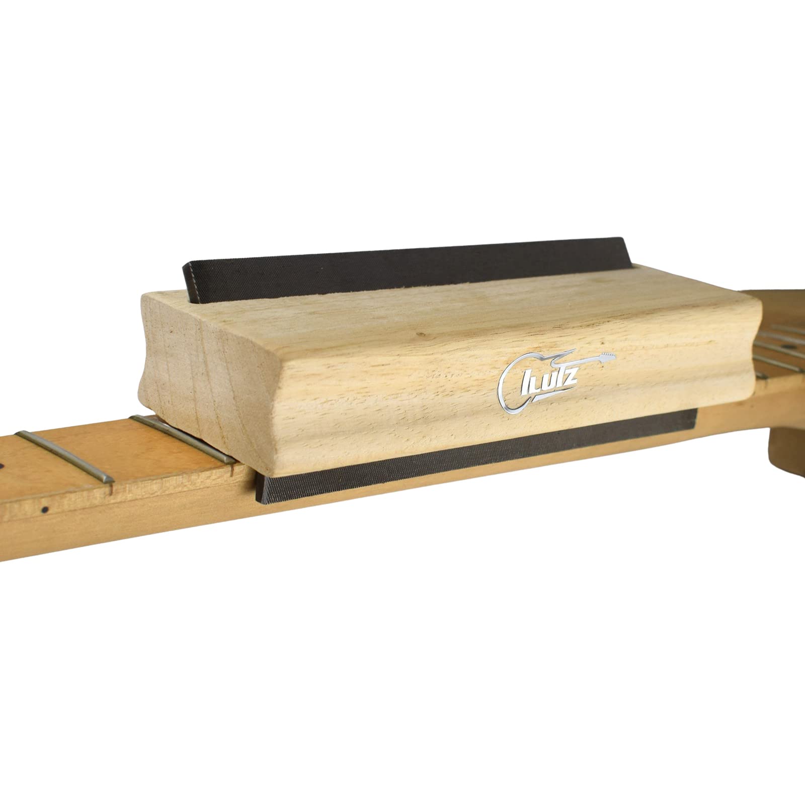 iluiz Guitar Fret End Dressing File With 35/90 Degree and 600 1000 Grit Sandpaper Professional Fret End Bressing Fret Beveling F