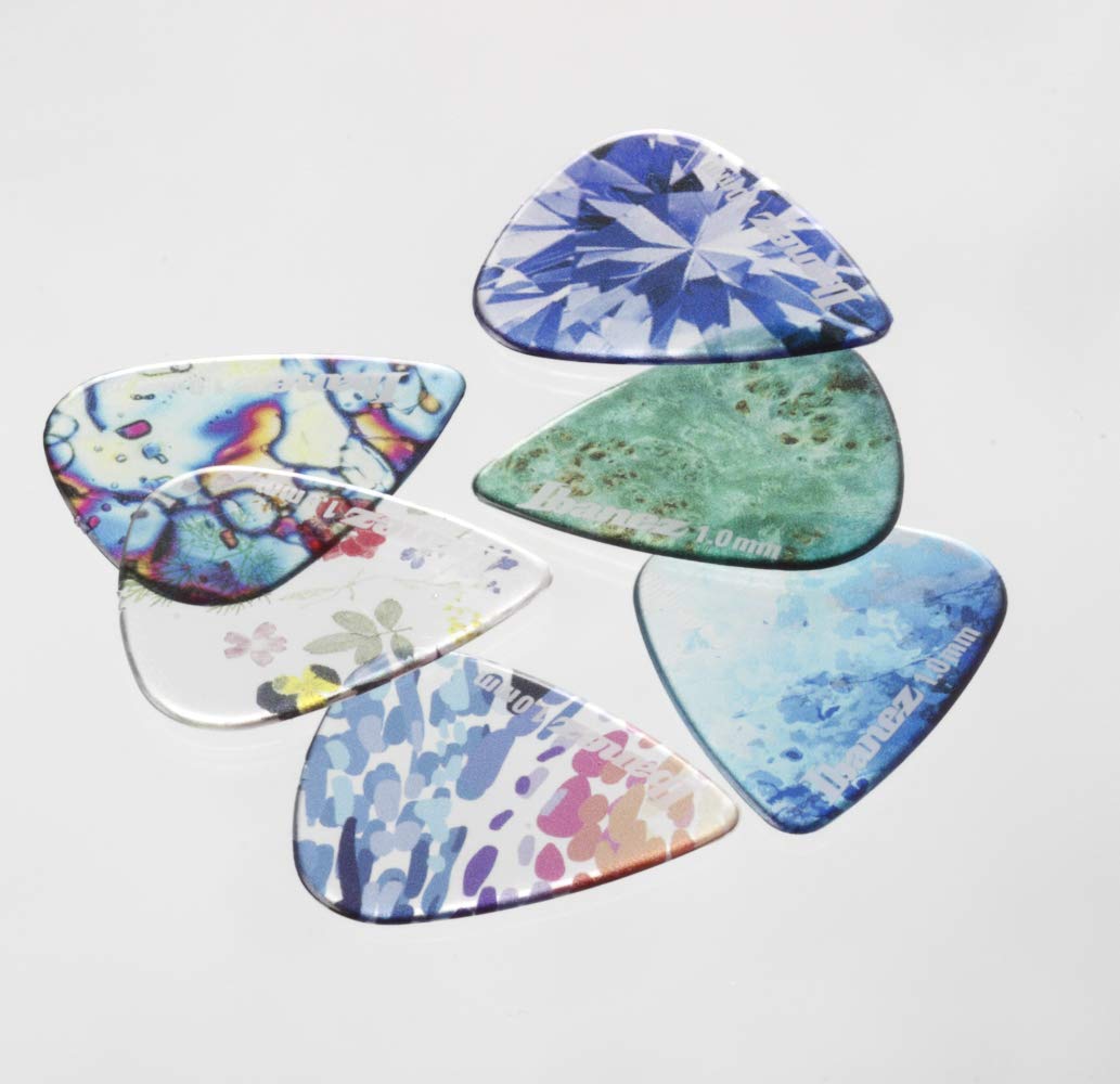 Ibanez KALEIDO Series Picks 6 Pack 1.0mm