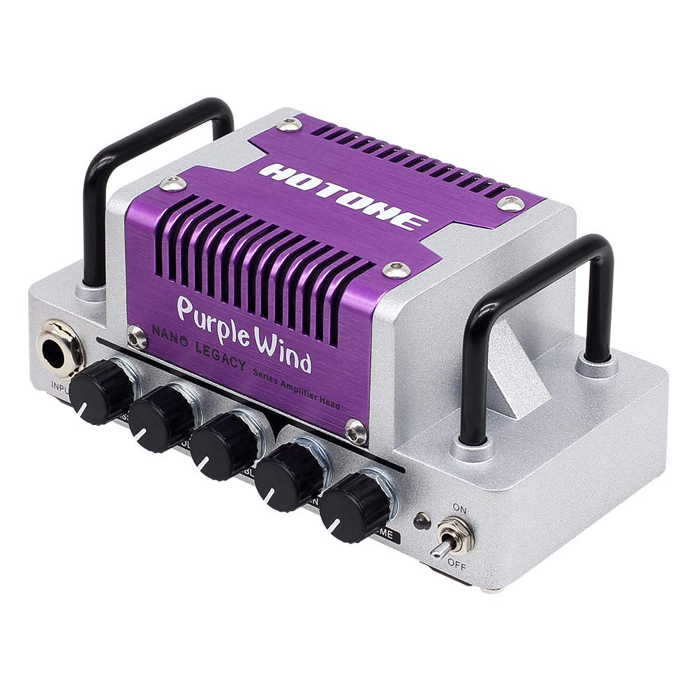 Hotone Nano Legacy Purple Wind 5-Watt Compact Guitar Amp Head with 3-Band EQ
