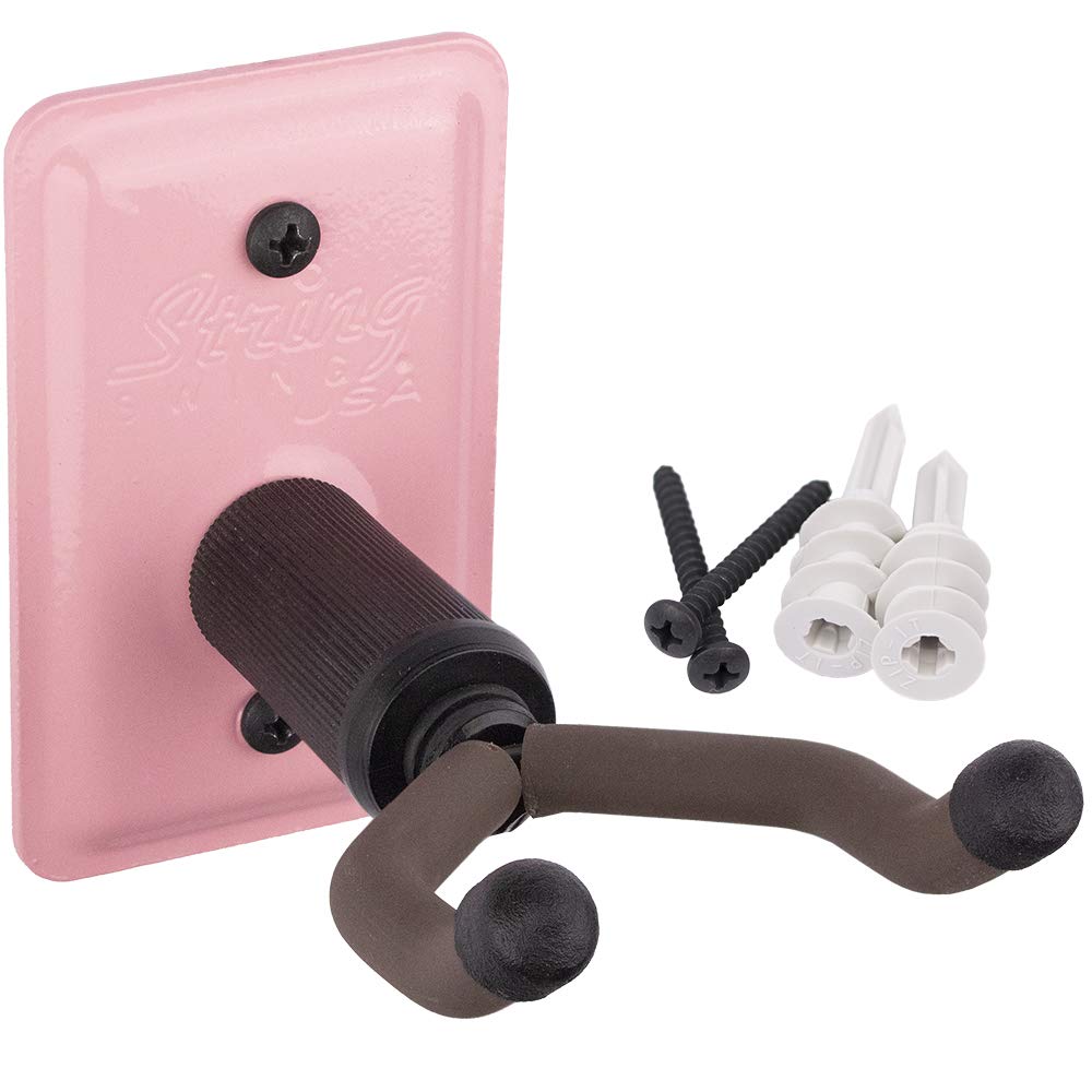 String Swing Ukulele Wall Mount Stand for Mandolin Ukele Banjo - Concert Pineapple Soprano Tenor and Baritone Compatible - Safet