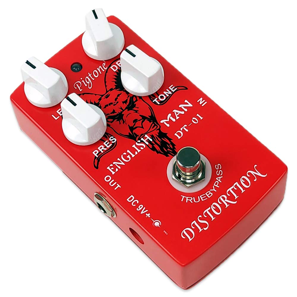 pigtone PP-29 Guitar Effect Pedal Octave Fuzz Analog DC 9V True Bypass