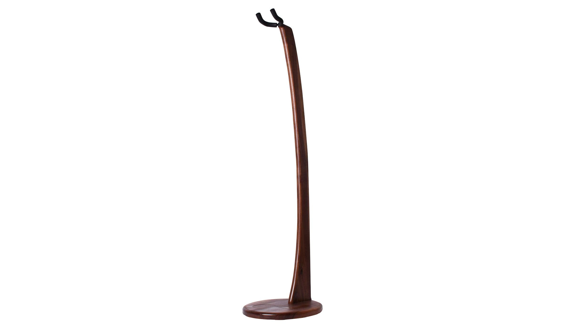 Ruach GS-1 Wooden Acoustic and Electric Guitar Stand - Handmade from Walnut
