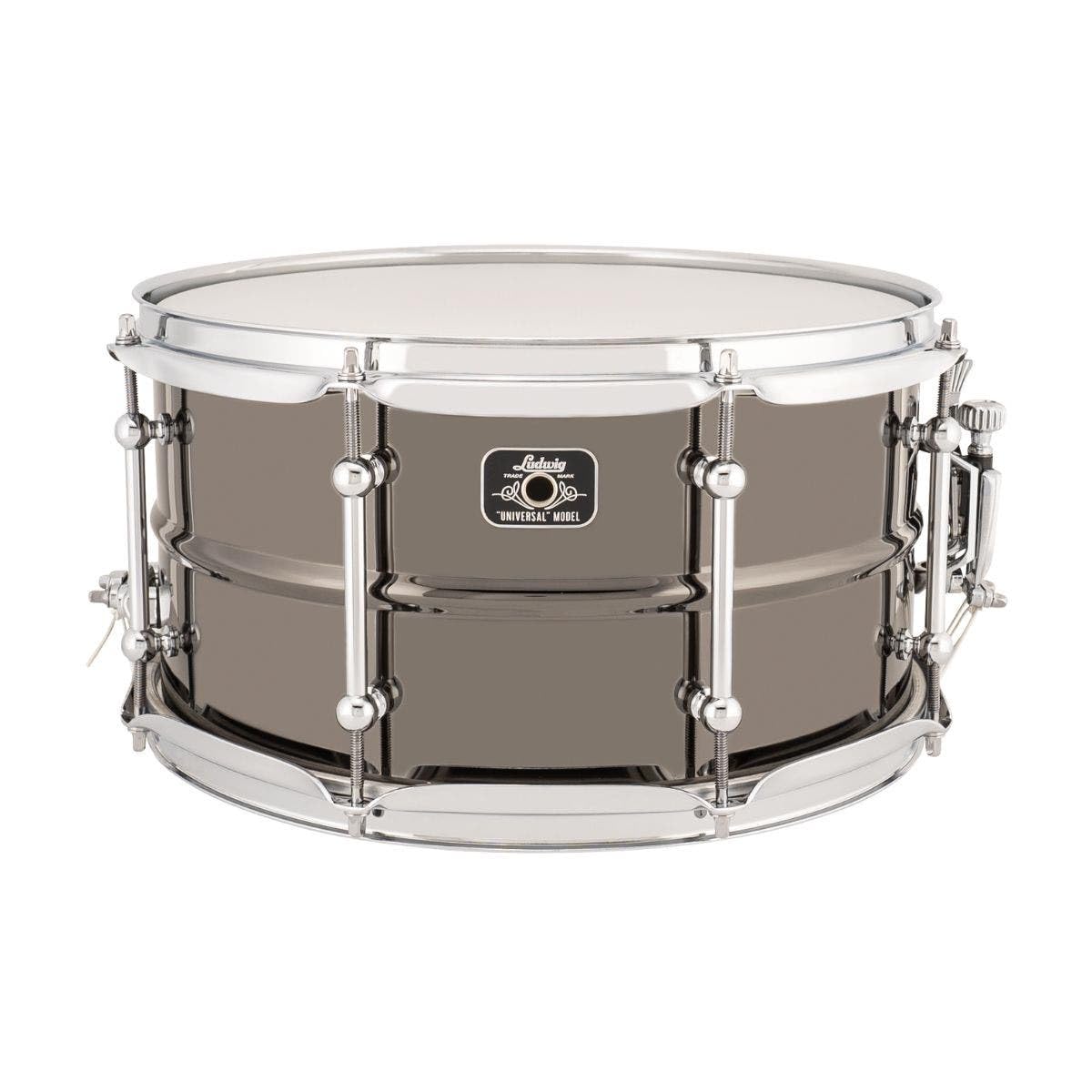Ludwig 7 x 13 Universal Metal Snare Drum, Chrome Hardware (LU0713C)