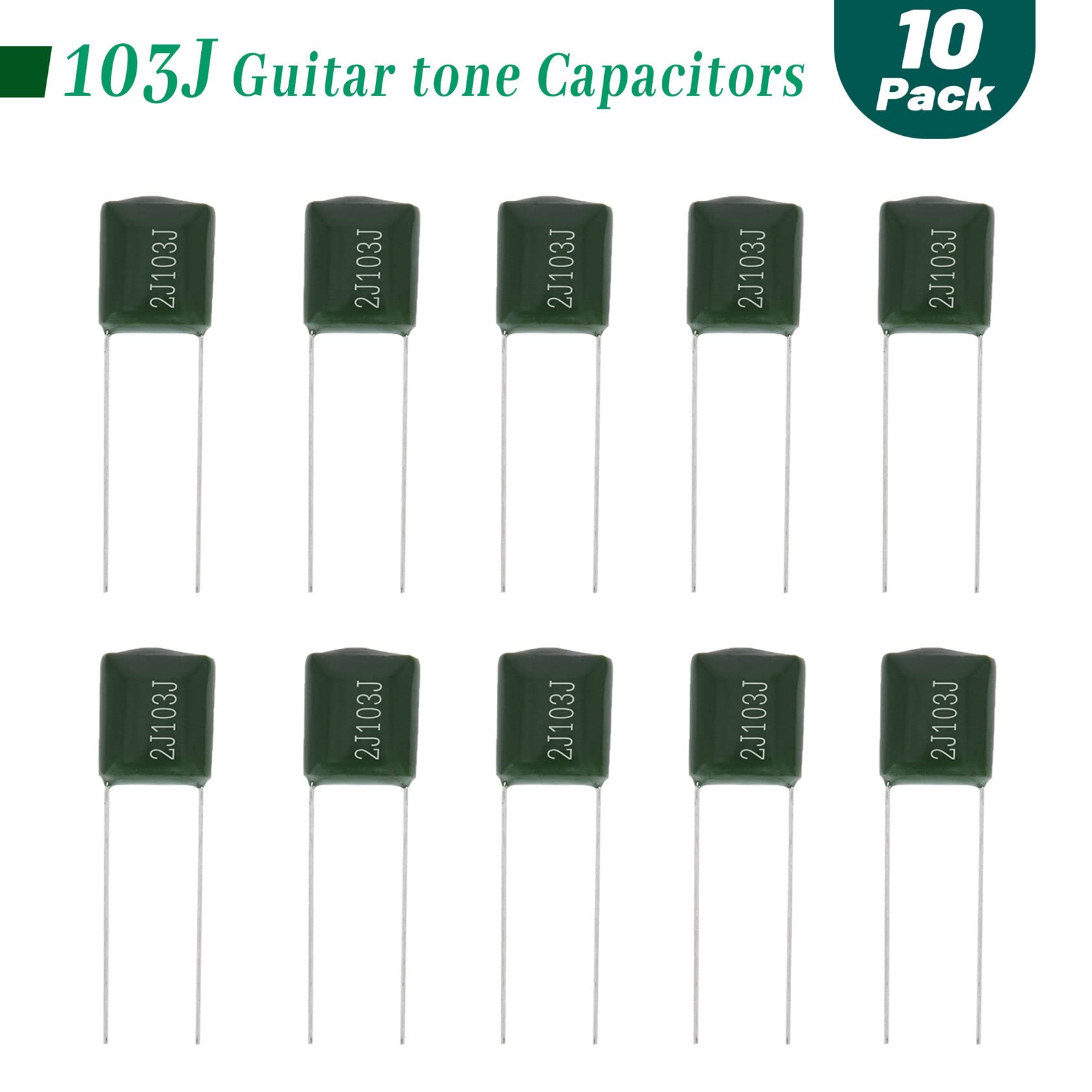 Guitar Tone Capacitor 223J 0.022uf-10pcs,103J .01uf-10pcs,473J .047uF-10pcs Capacitors Polypropylene Electronic Accessories 630v