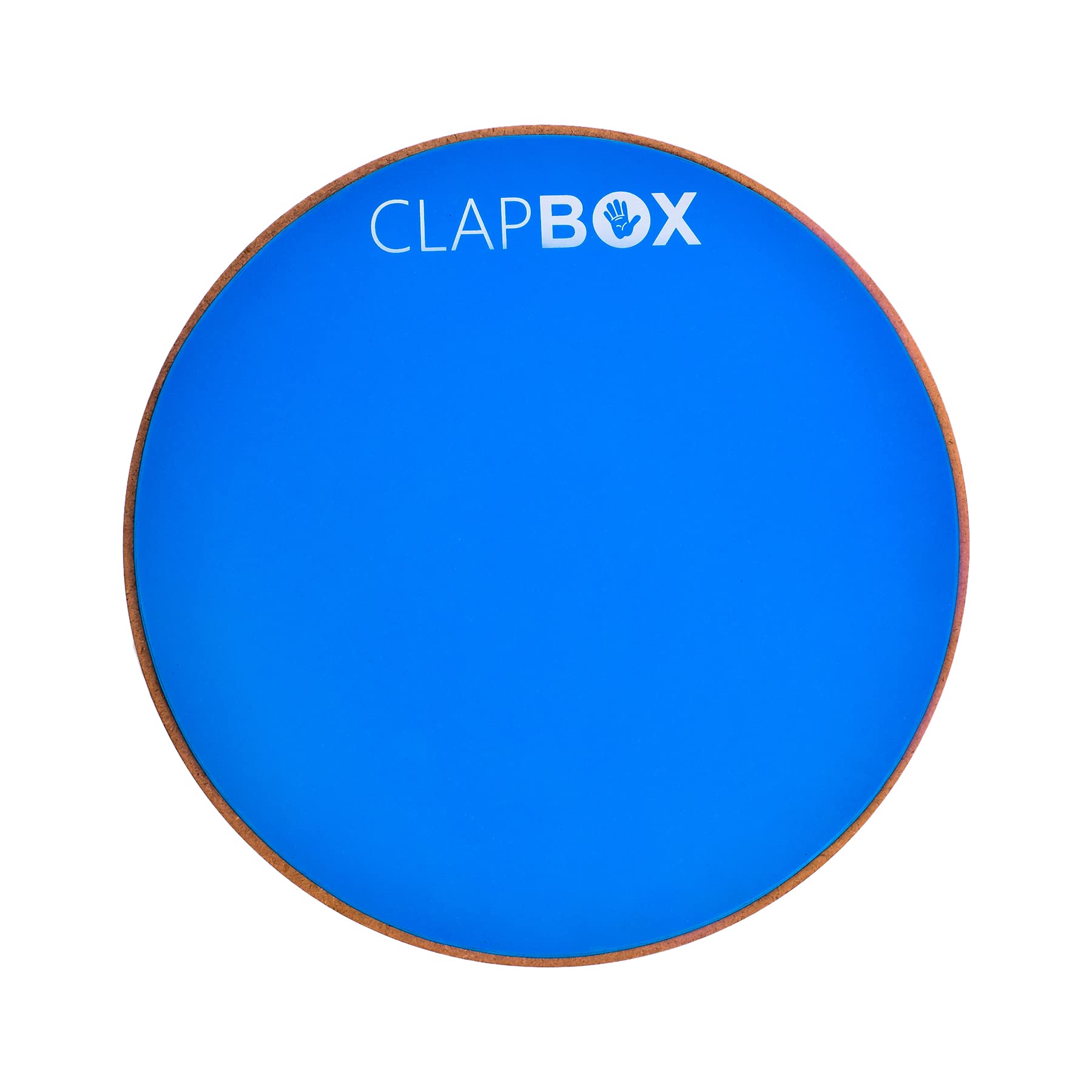 Clapbox Drum Practice Pad - 8 Inches, Blue, Cb-Ppd (Practice Pad Only)