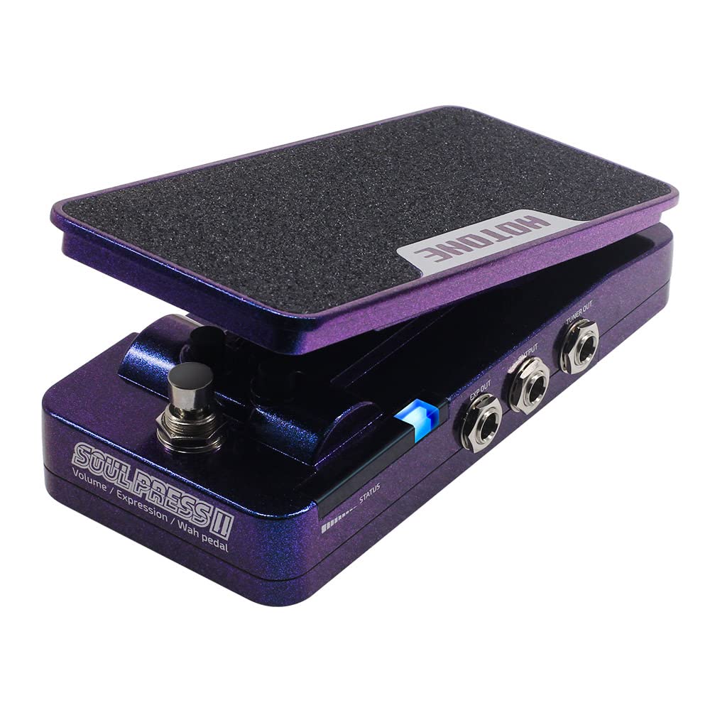 Hotone Wah Active Volume Passive Expression Guitar Effects Pedal Switchable Soul Press Ii 4 In 1 With Visible Guitar Effects Ped