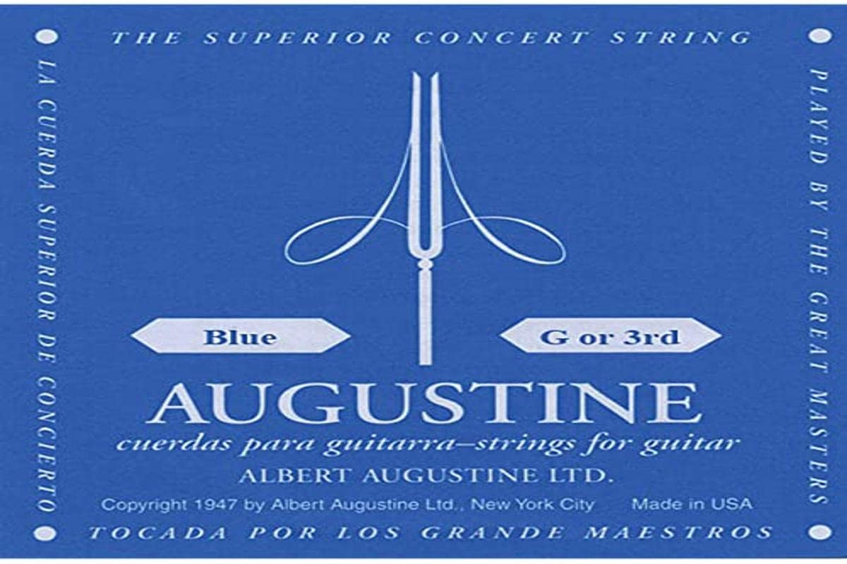Augustine, Blue Label Single G3 String For Classic Guitar (Aubl3)