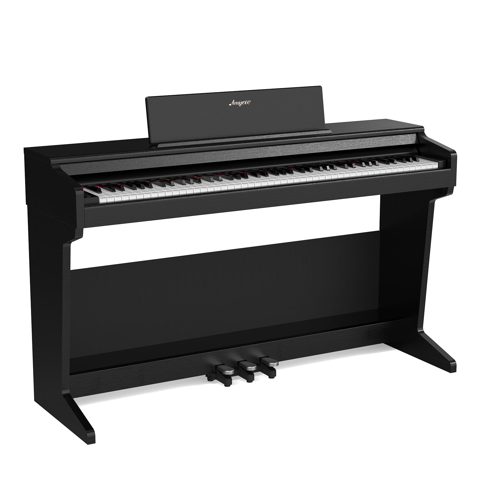 Digital Piano, Full Size 88 Key Weighted Hammer Professional Home Digital Piano, Stand Electric Piano for Beginner/Adults with F