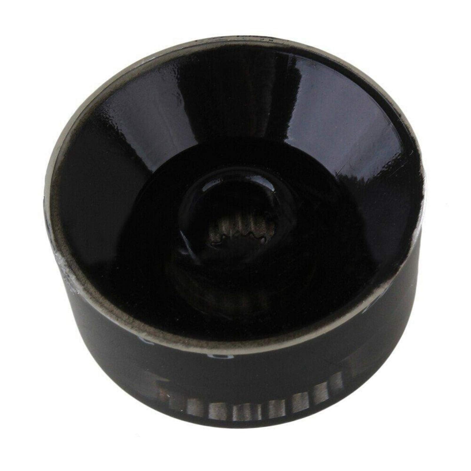 FASTROHY 4 Pcs Guitar Control Speed Tone Volume Knobs for Gibson Les Paul Parts Black