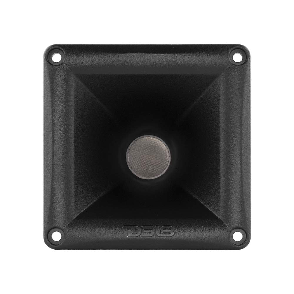 DS18 PRO-DR1PK44 1'' Twist On Throat Compression Driver with 1'' Phenolic Voice Coil and PRO-H44/BK Horn 240 Watts 8-ohm