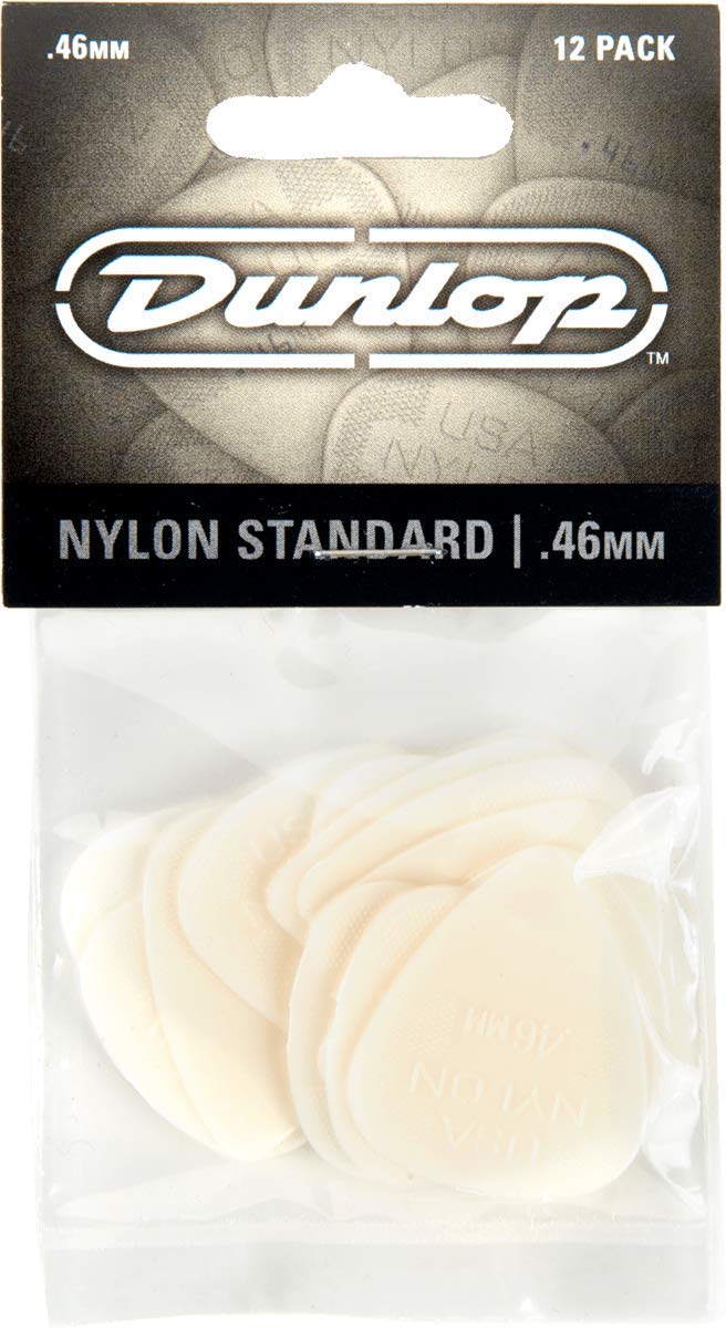 Dunlop 44 Plektren Nylon Standard Cream 0.46 Mm