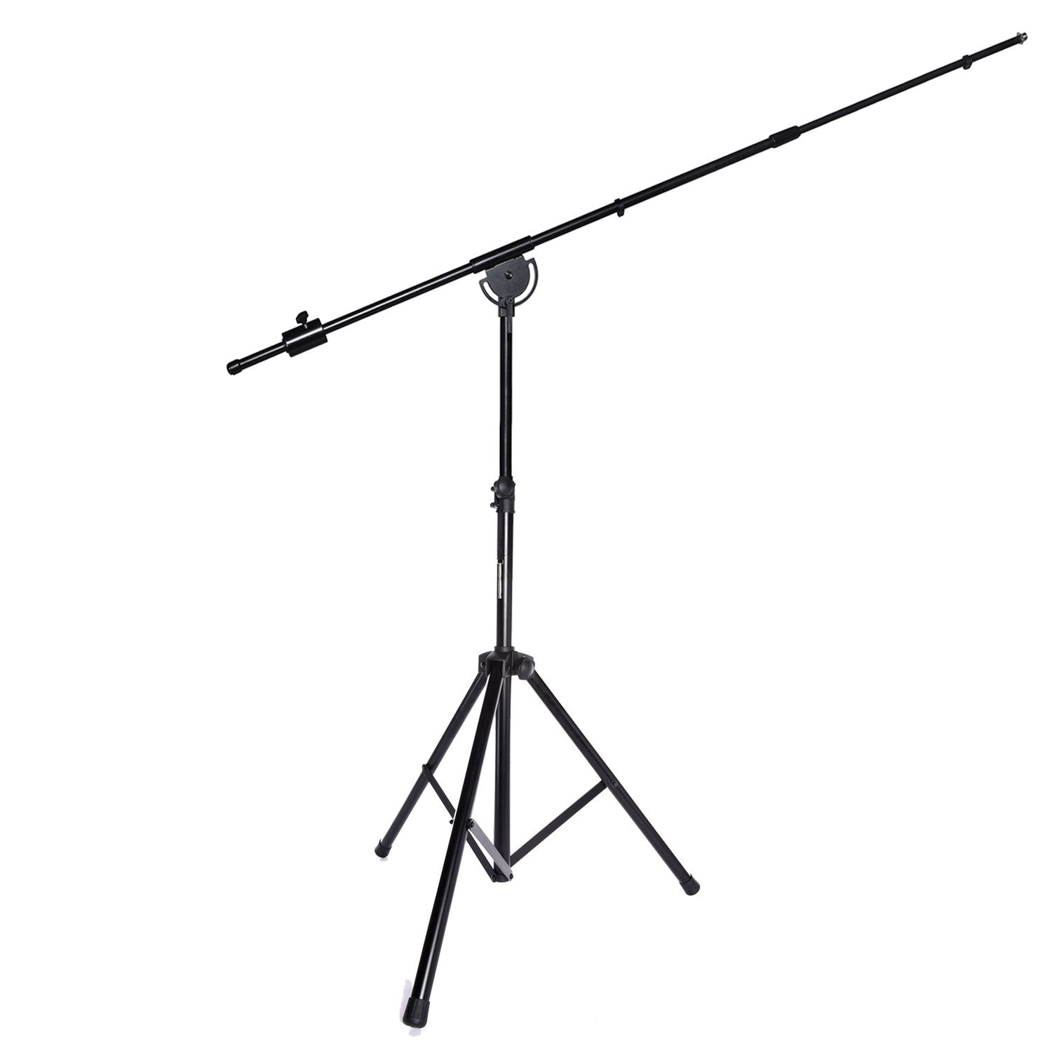 Lyxpro Smt-1 Professional Microphone Stand Heavy Duty 93    Studio Overhead Boom Stand 76    Extra Long Telescoping Arm Mount, F