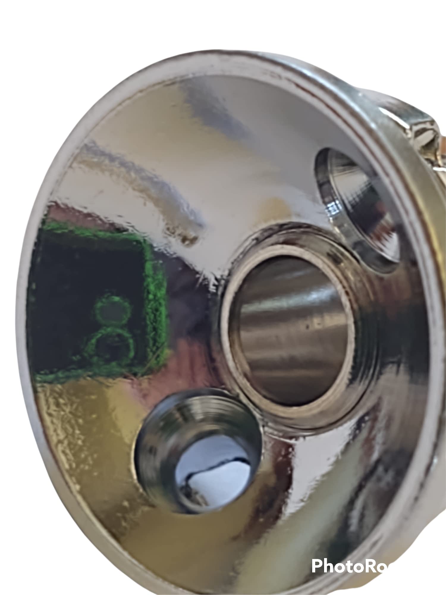 Chrome Electrosocket Jackplate with Pure Tone Full-contact Output Jack