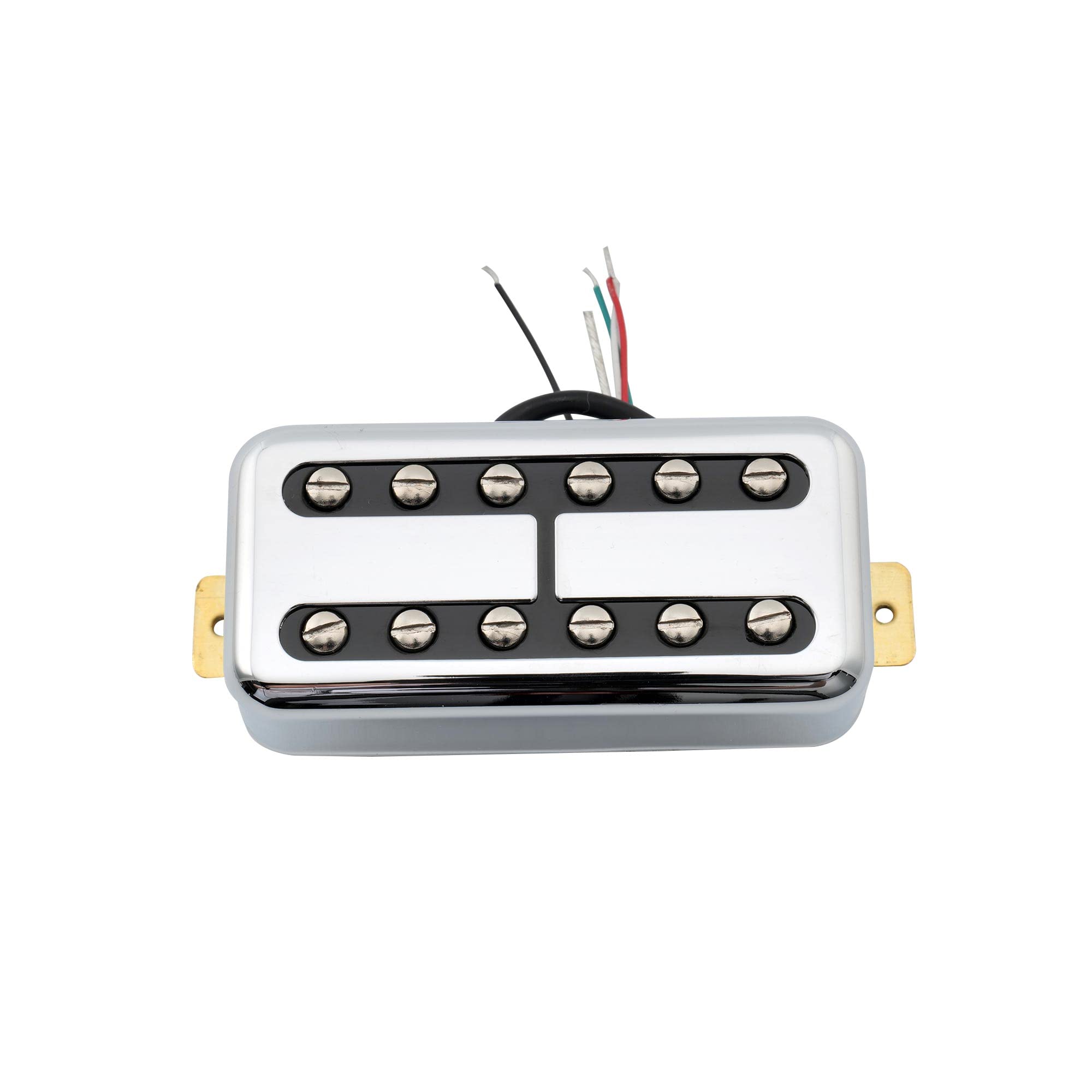 Artec TVFT-A Filtertron Style Alnico 5 Magnet Humbucker Electric Guitar Neck Pickup 5K, Chrome