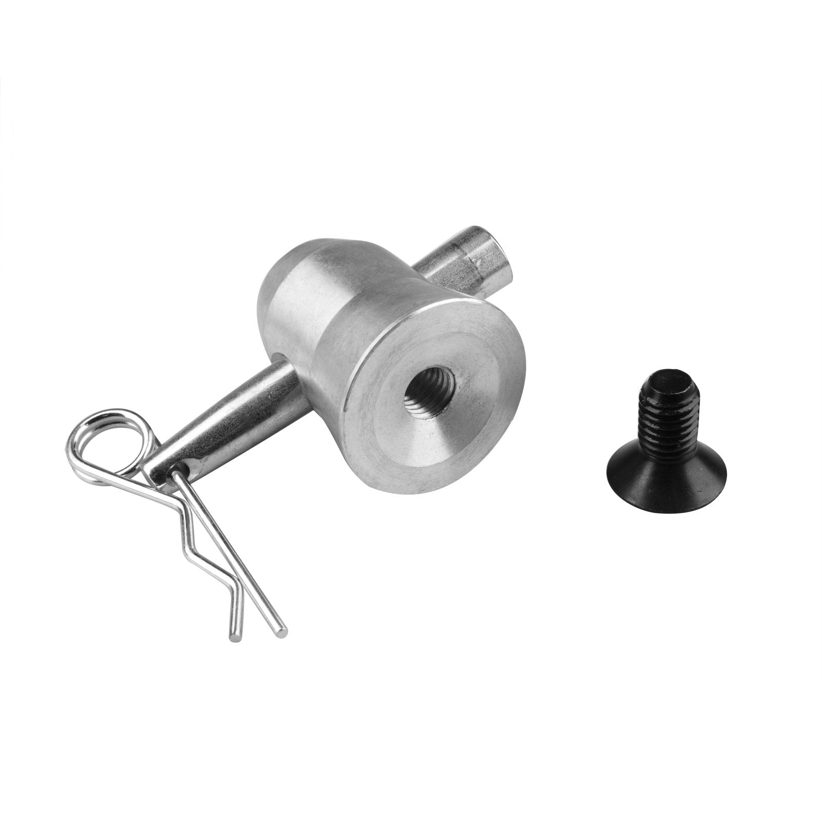 OTTFF 6Pack Aluminum Half Conical Coupler with Clips Pins for Stage Truss Trusses Bed Plate Fit F34 F33
