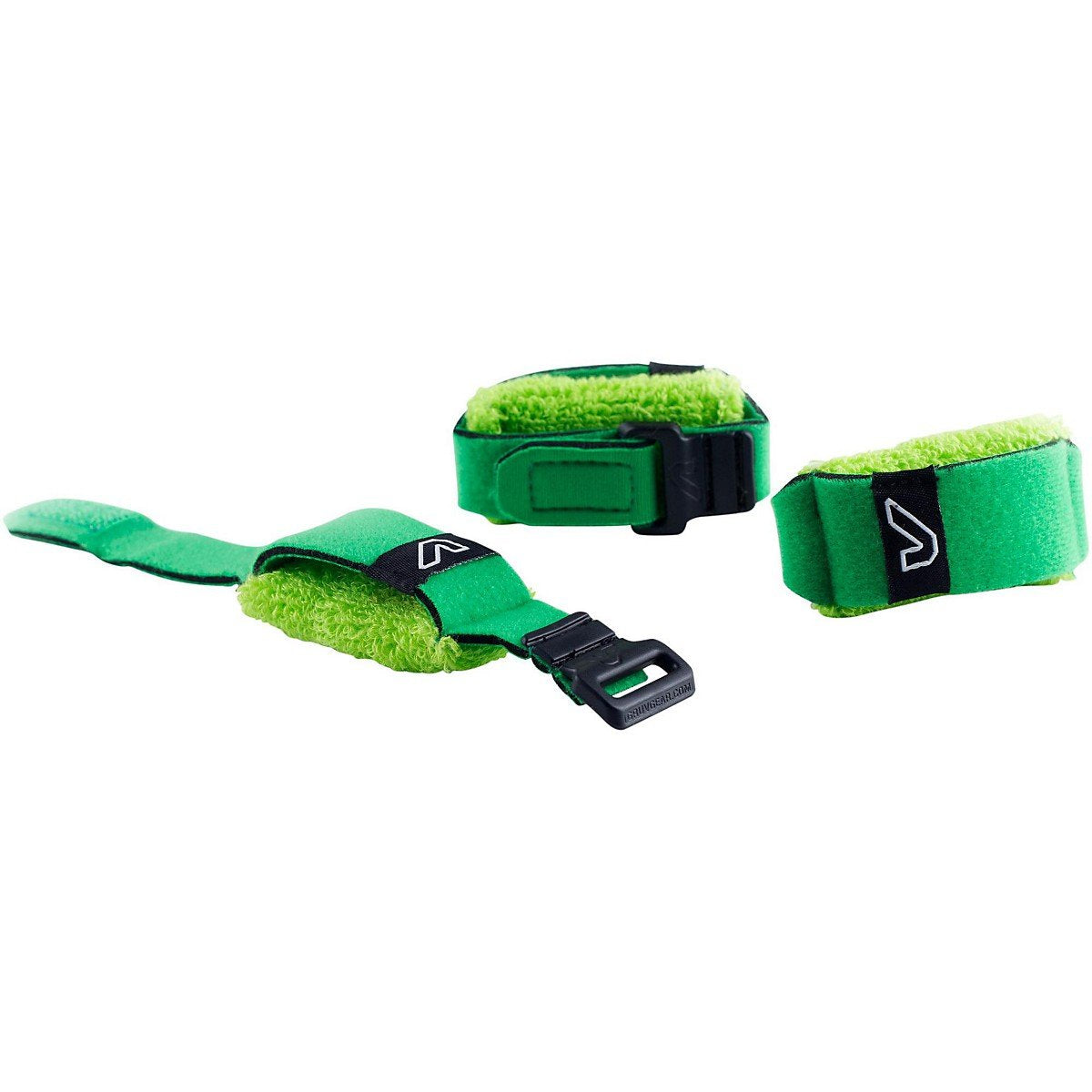 Gruv Gear Fretwraps Hd 3-Pack''Leaf'' Guitar String Muters, Green, Large