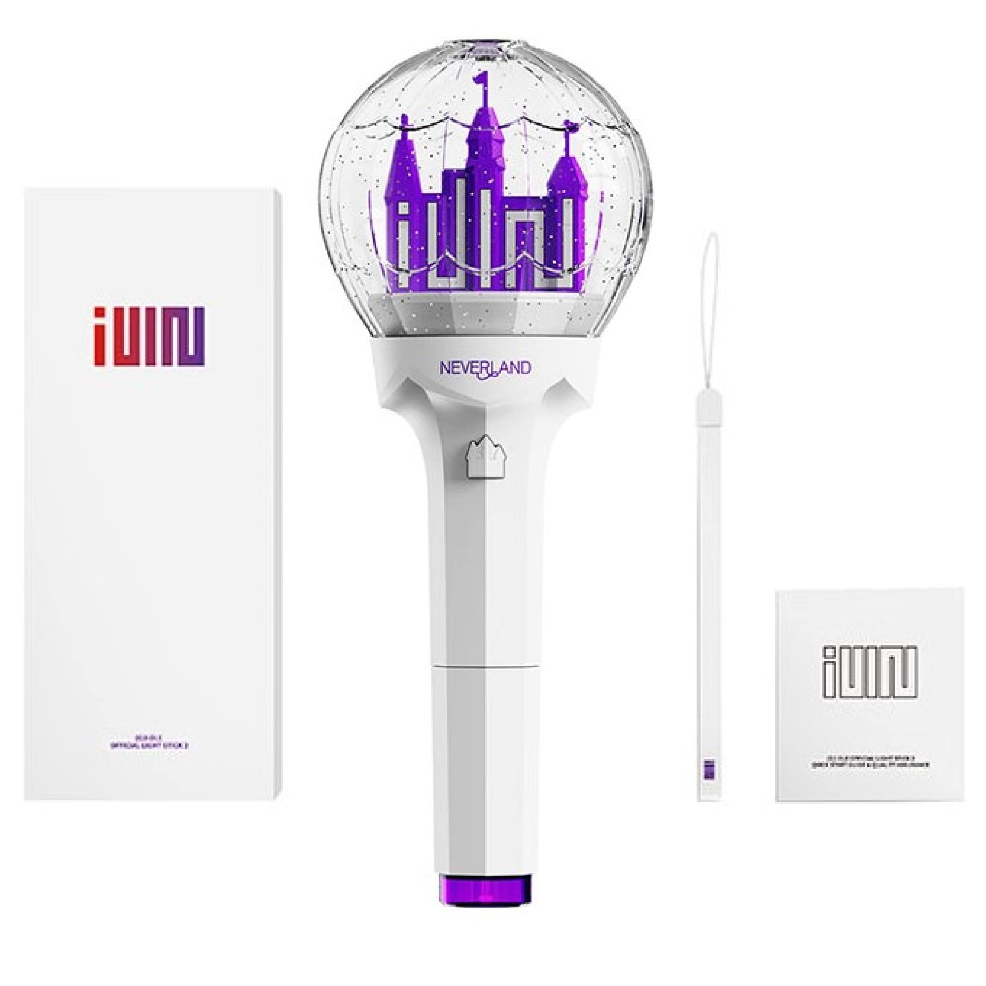 (G) I-Dle Official Lightstick Ver.2 + Seller'S Photocards Set - Exclusive K-Pop Merchandise