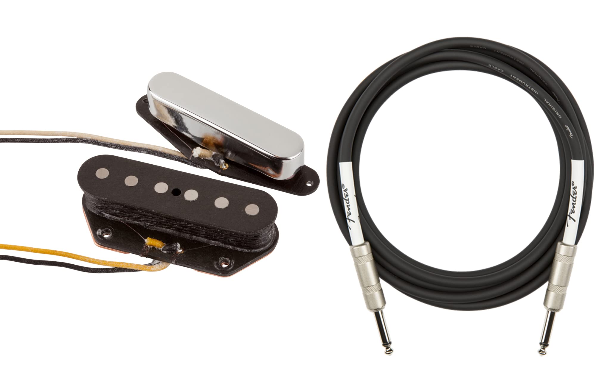 Fender Original Telecaster Pickups Bundle With Instrument Cable