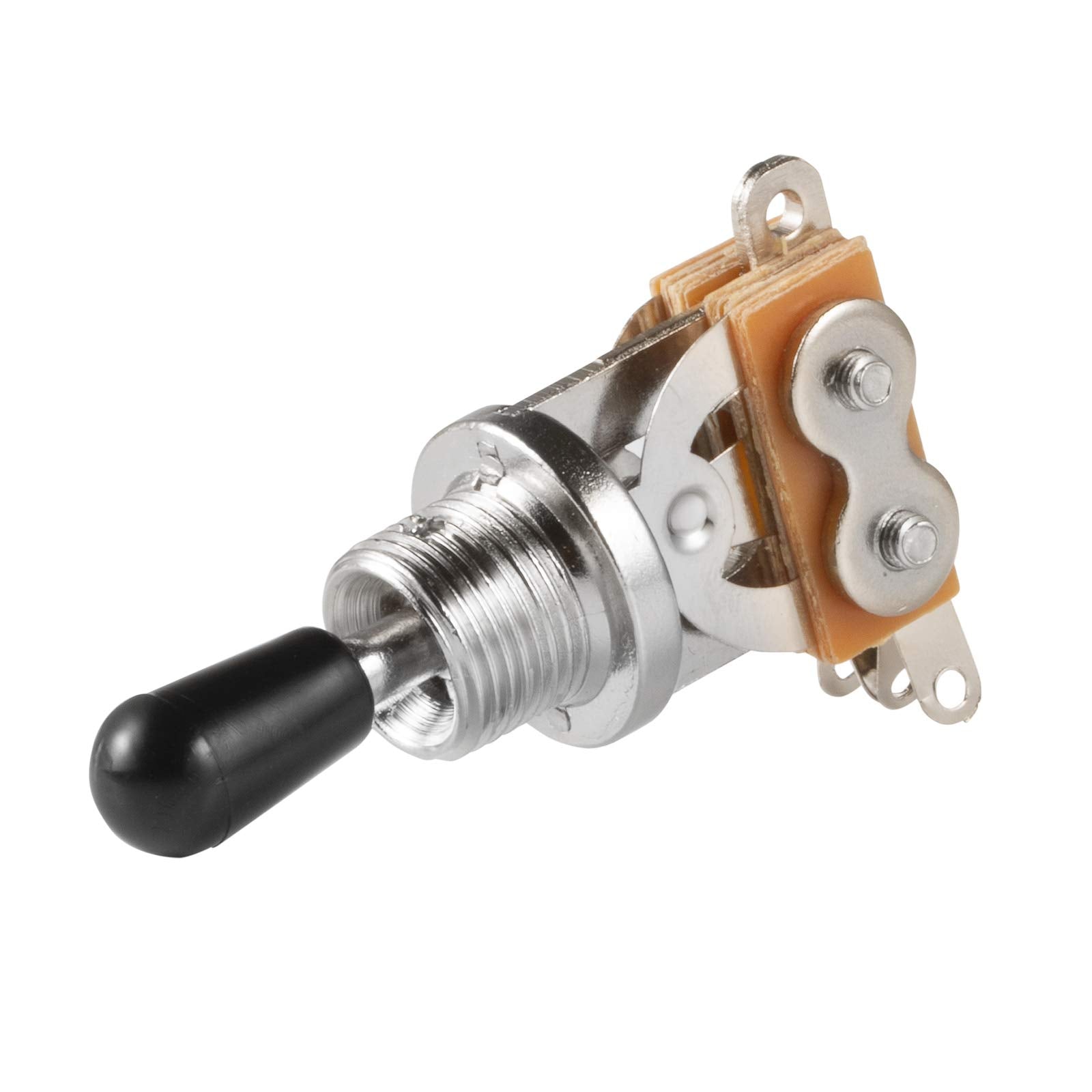 Randon 3 Way Short Straight Guitar Toggle Switch Pickup Selector with Tip Knob Caps Compatible with Gibson Toggle Les Paul Elect