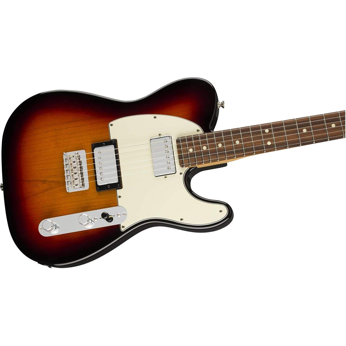 Fender Player Telecaster HH Electric Guitar, 3-Color Sunburst, Pau Ferro Fingerboard
