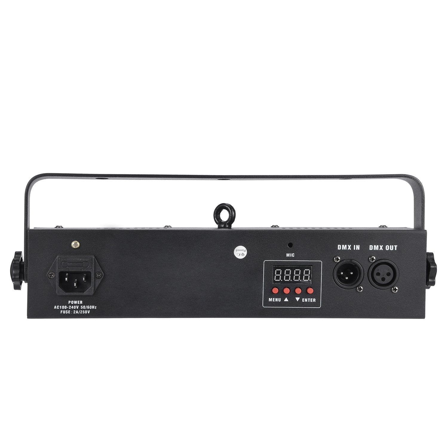 MFL. S100 Strobe Light 132-LED RGB Stage Lighting Strobe Blinder and Wash Light DJ Disco Lights Sound Activated Modes DMX Contro